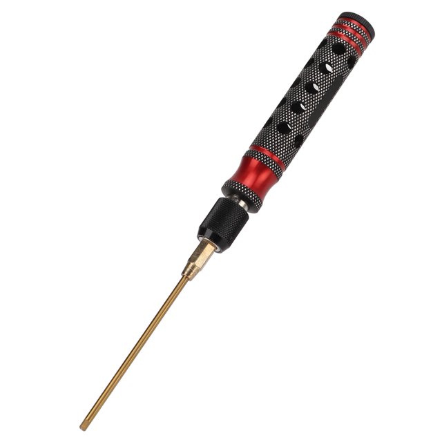 Destornillador Hexagonal RC, Juego De Destornilladores Hexagonales Huecos Recubierto De Titanio Antideslizante Con Mango Para Modelo De Automóvil ANGGREK Rojo