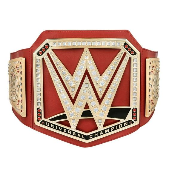WWE Universal Championship Wrestling Toy Title Belt, Red