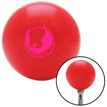 American Shifter Pink Phoenix Red Shift Knob with M16 x 1.5 Insert Shifter Auto Manual Custom Brody