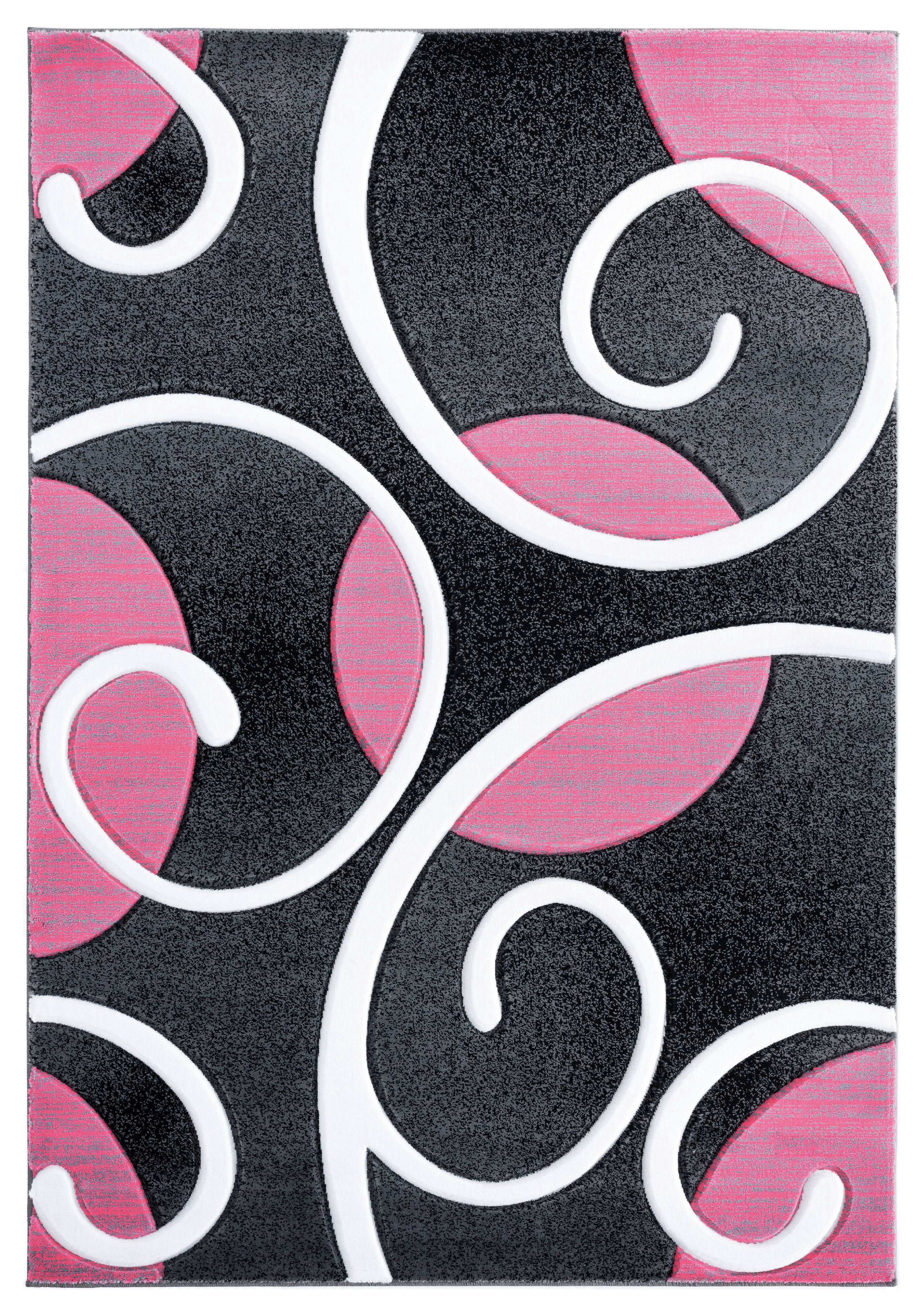 United Weavers Drachma Salona Contemporary Paisley Accent Rug, Pink, 1'10" x 2'8"