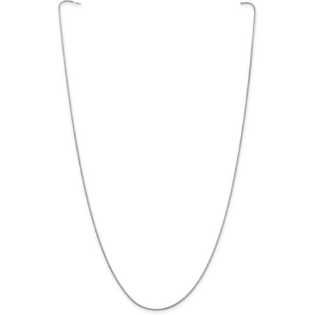 - 10k WG .90mm Round Snake Chain