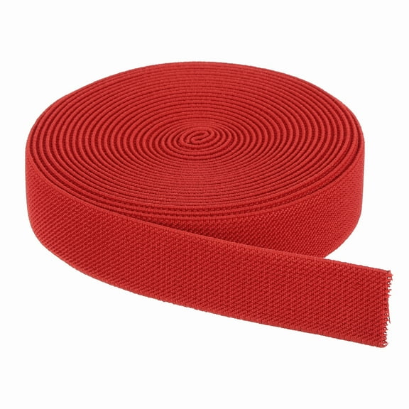 Elastic Bands for Sewing 1 Inch x 5 Yards Red Knit Elastic Spool