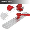 thumbnail image 3 of TROPOW Bull Float Magnesium Concrete Float, 48x8" Aluminum Alloy Concrete Float Tool, with 4 Handles and Bull Float Bracket, Finishing Bull Float Bull Concrete Kit for Concrete Finishing, 3 of 6