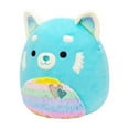 thumbnail image 4 of Squishmallows Original 12 inch Vanessa the Teal Red Panda with Hearts – Child's Ultra Soft Plush Toy, 4 of 7
