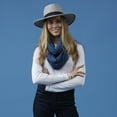 thumbnail image 2 of Tickled Pink Women's Everyday Infinity - Navy, 2 of 6