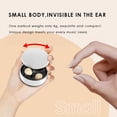 thumbnail image 3 of Smallest Invisible Earbuds Wireless Ear Buds Bluetooth in Ear Mini Discreet Small Tiny Earpiece Sleep Earbuds Hidden with Charging Case Headphones for Small Ears Work Sleeping Android, 3 of 7