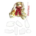 thumbnail image 2 of COM1950s Memory Bear Template Set, Acrylic Crafting Kit with Step-By-Step Instructions, Diy Sewing Template for Memory Bunnies and Bears, Includes 7 Piece Ruler Set in Small, Medium, Large Sizes, 2 of 8