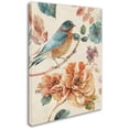 thumbnail image 2 of Trademark Fine Art Lisa Audit Spiced Nature III Linen Leaf Canvas Wall Art - 14x19, 2 of 3