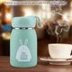 thumbnail image 3 of Taza de Vacío Sincero Conejo Lindo Acero Inoxidable 320ml Color Café Azul Verde Rosa, 3 of 8