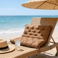 thumbnail image 5 of Bench Cushions for Outdoor Furniture Porch Patio Swing Chair Replacement Thick Cushion with Backrest 2 or 3 Person Waterproof 40x40 Inch, 5 of 5