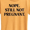 thumbnail image 3 of Instant Message - Still Not Pregnant - Women's Short Sleeve Graphic T-Shirt, 3 of 7