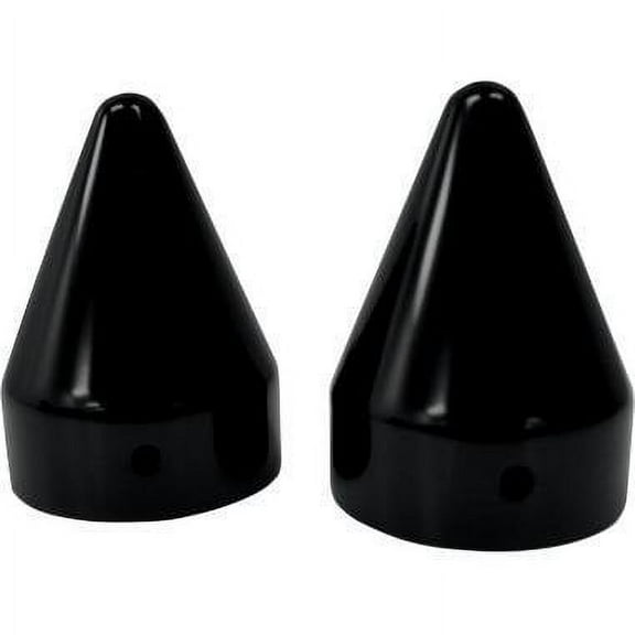 LA Choppers Axle Caps - Black Spike LA-7811-00B