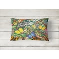 thumbnail image 2 of Insects & Butterflies Bug World Canvas Fabric Decorative Pillow, 2 of 4