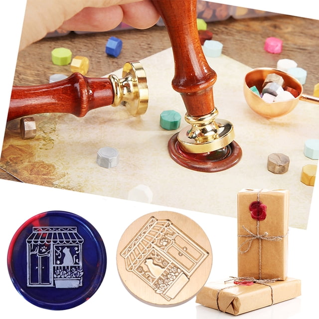 Herramienta De Creación De Álbumes De Recortes Cabeza de sello de flor de ventana DIY ornamental para embalaje Scrapbooking (CH15) Wdftyju Libre de BPA