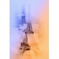 thumbnail image 2 of De Carvalho, Sandro 13x18 Black Ornate Wood Framed with Double Matting Museum Art Print Titled - Eiffel 3, 2 of 4