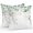 Red White Green, variant on Grey Ombre Marble Throw Pillow Covers 16x16 Inch Set of 2, Gray Marble Crack Abstract Modern Waterproof Outdoor Pillow Covers, Decorative Cushion Pillowcases for Couch, Sofa, Bed, Garden, Patio