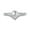 Silver, variant on Bling Queen Women's Faux Pearl Wishbone Luck Ring Studded With Cubic Zirconia, Dainty Rings For Women, Elegant Rings For Women, V Shaped Ring Band, Curved Ring Band, Trendy Ring Jewellery(Silver)