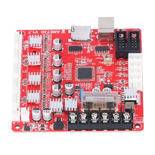 Para la placa base de la impresora Anet D, para la placa de control de la impresora 3D D Anet E12 Placa base de la impresora D Valor inmejorable