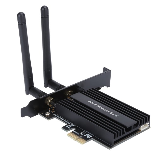Adaptador Wifi 6, Tarjeta Inalámbrica PCI-E, Adaptador 3000Mbps de Doble Banda Uso Diario para AX200 Pro