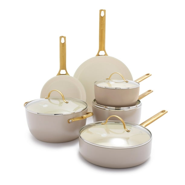 GreenPan Reserve Hard Anodized Healthy Ceramic Nonstick 10 Piece