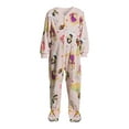 thumbnail image 5 of Disney Princess Toddler Girls One Piece Sleeper Pajamas, Sizes 12M-5T, 5 of 5