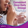thumbnail image 4 of Ohm Omeprazole 20mg, 42 Delayed-Release Tablets, Acid Reducer for Frequent Heartburn, 24-Hour Relief Heartburn Medicine, Helps Relieve Stomach & Chest Discomfort (6 Weeks of Supply, 42, Count), 4 of 10
