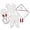 White, variant on Baby Girls' 10-Piece Layette Gift Set with Blanket, Pink, 3 Months