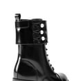 thumbnail image 4 of DREAM PAIRS Women's Combat Boots, Lace-Up Boots with Pearl Button Strap and Chunky Heel, 4 of 6