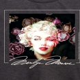 thumbnail image 3 of Marilyn Monroe - Floral Portrait - Women's Short Sleeve Graphic T-Shirt, 3 of 5