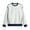 Gray, variant on Young Men Tops Long Sleeve Crew Neck Pullover T Shirt Loose Casual Versatile Basic Layering Top