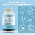 thumbnail image 5 of Fresh Nutrition Myo-Inositol Supplement - 2200mg Strongest NMR Verified 120 Caps, 5 of 9