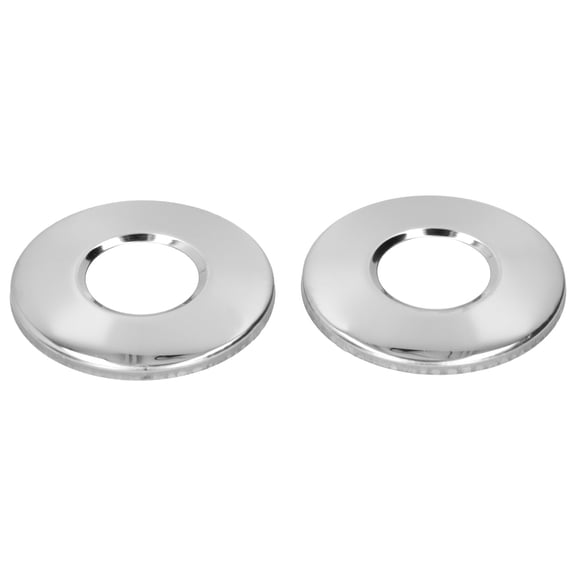 2 PCs 1.7 Pool Ladder Escutcheon Plates, Pool Ladder Rings For 1.6 Inground Pool& Ladder Handrail Tubing- Made Of Thickened Stainless Steel