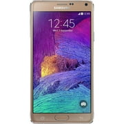 Samsung Galaxy Note 4 SM-N910H 32 GB Smartphone, 5.7" Super AMOLED QHD 2560 x 1440, 3 GB RAM, Android 4.4.4 KitKat, 4G, Gold
