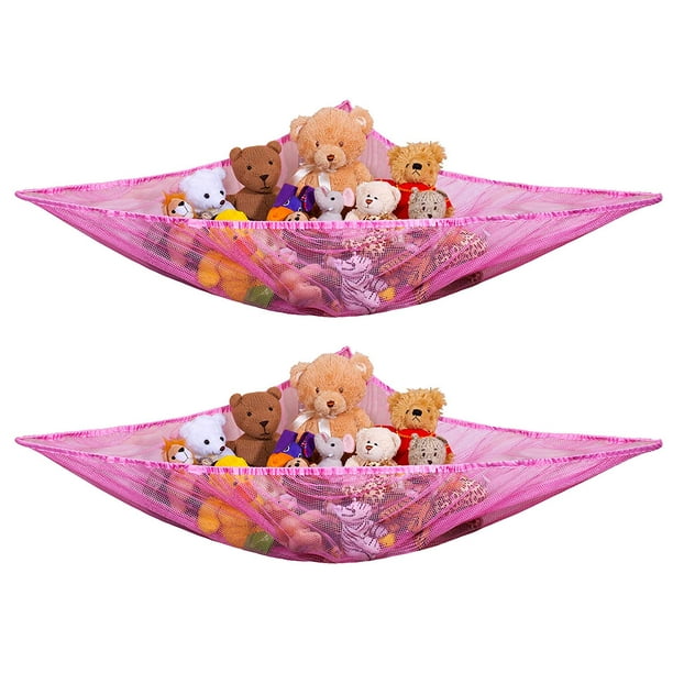 large stuffed animal net hammock