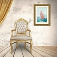 thumbnail image 3 of Pearce, Allison 23x32 Gold Ornate Wood Framed with Double Matting Museum Art Print Titled - Red sails, 3 of 4