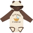 thumbnail image 3 of Inktastic 1st Father's Day Baby Boy Boys Long Sleeve Baby Bodysuit, 3 of 5