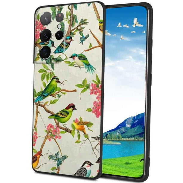 Compatible with Samsung Galaxy S23 Ultra Phone Case, Birds Case ...