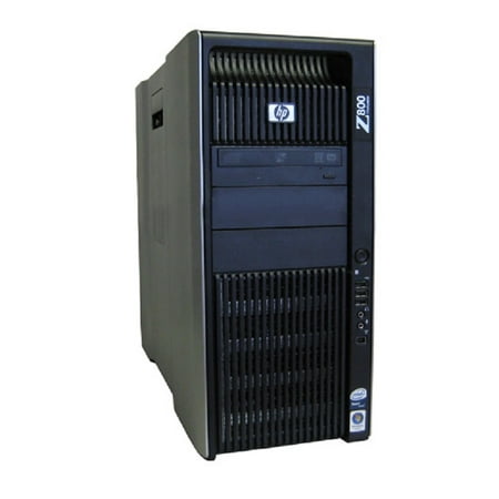 HP Z800 Workstation E5620 Quad Core 2.4Ghz 8GB 1TB Dual DVI Win 10 (Best Graphics Card For Hp Z800 Workstation)