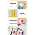 thumbnail image 5 of 4Pcs Travel Size Essentials Toiletries for Men Women, Multi-Functional Leak-Proof Silicone Squeezable Container with 1Pc Toiletry Bag, Suitable For Toiletries, Cosmetics, Multicolor, 5 of 8