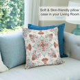 thumbnail image 5 of Vintage Paisley Pillow Cover,Boho Colourful Abstract Geometric Mandala Floral Artistic Aesthetics Pillow Covers with Hidden Zipper Set of 2 for Bedroom Living Room Sofa Cushion16 x16, 5 of 6