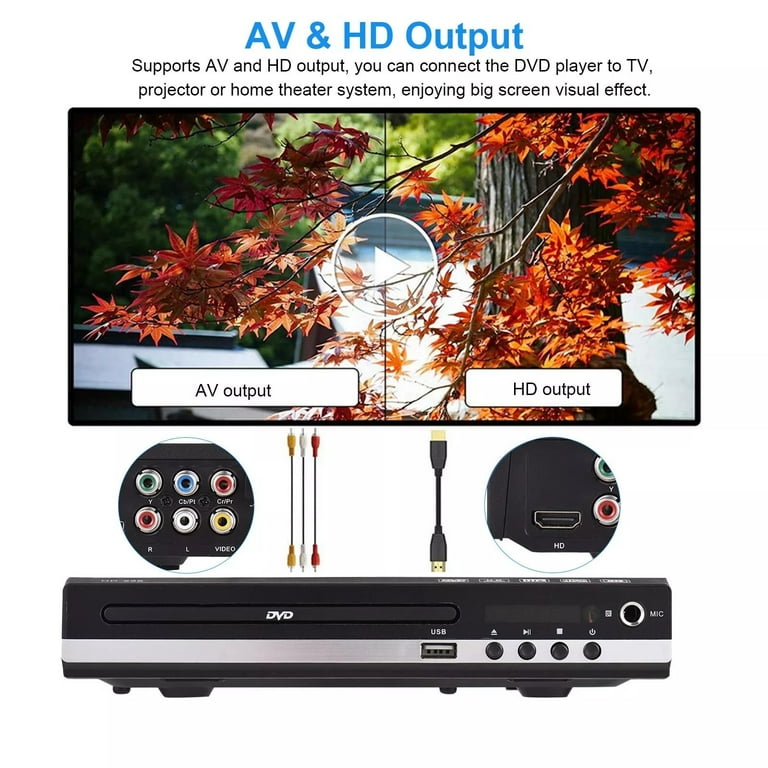 Ramsay's Expression 1080p DVD Player, All Region Free, Compact