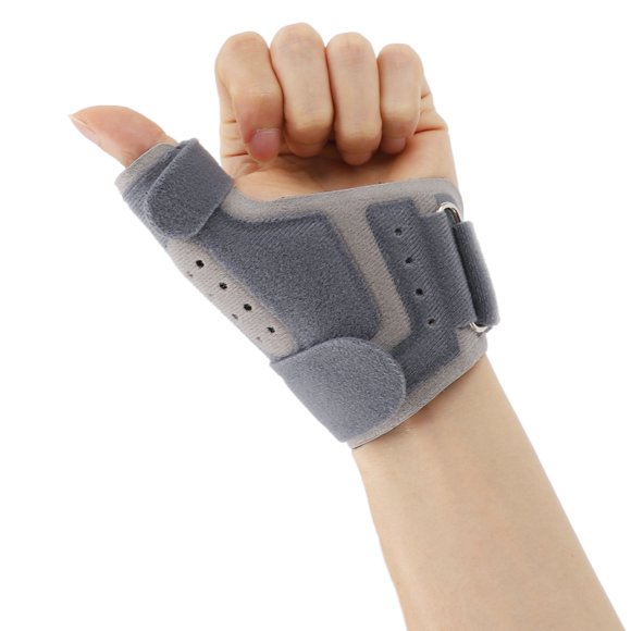 Thumb Wrist Brace, Built In Spring Bars Thumb Brace Adjustable For Postoperation