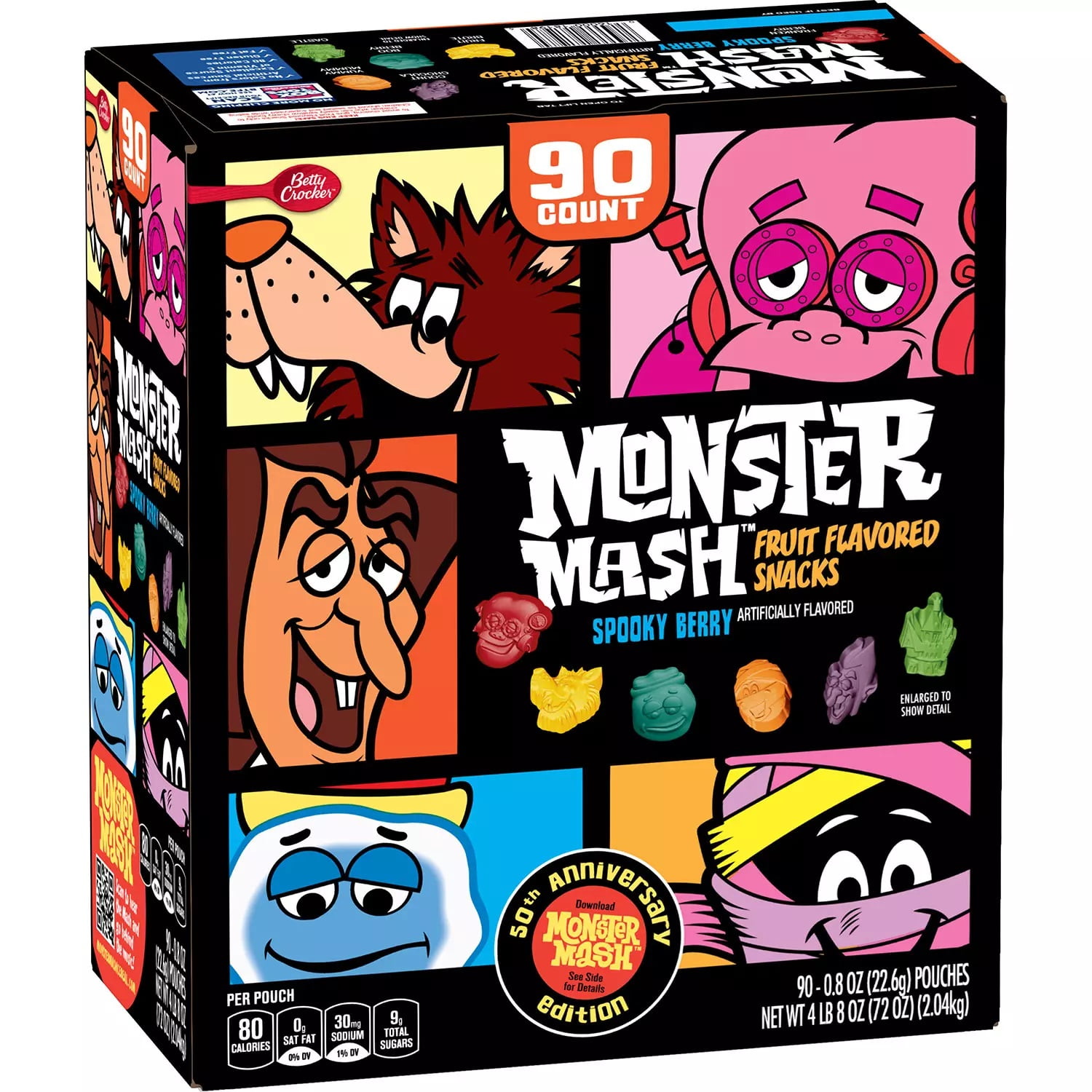 General Mills Monsters Mash Fruit Snacks (90 Count)