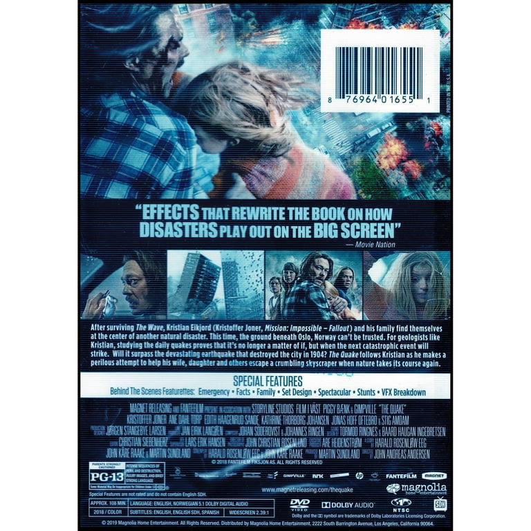 The Quake (DVD), Magnolia Home Ent, Action & Adventure - Walmart.com