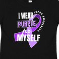thumbnail image 4 of Inktastic I Wear Purple For Myself Lupus Awareness Boys or Girls Toddler T-Shirt, 4 of 5