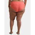 thumbnail image 2 of Time and Tru Women's and Women’s Plus Mid-Rise Bikini Bottoms, Sizes S-3X, 2 of 4