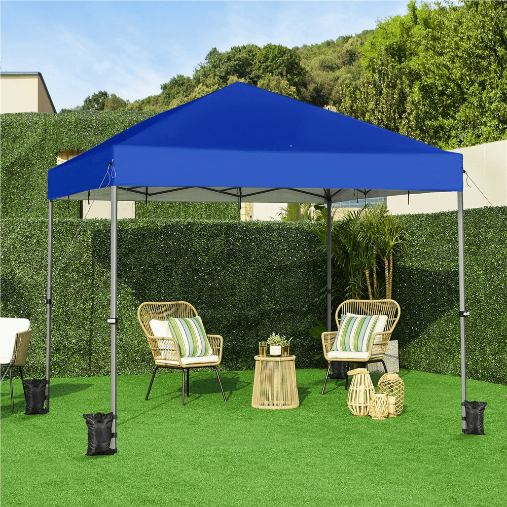 Renwick 12x12ft Pop-up Canopy Tent, Blue