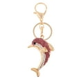 thumbnail image 6 of Cute Dolphin Keychain Crystal Animal Keys Bag Key Chain Gifts For Women, 6 of 8