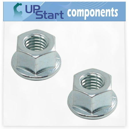 

2-Pack 503220001 Flange Nut Replacement for Husqvarna 41 - Compatible with 503 22 00-01 Flanged Bar Nuts
