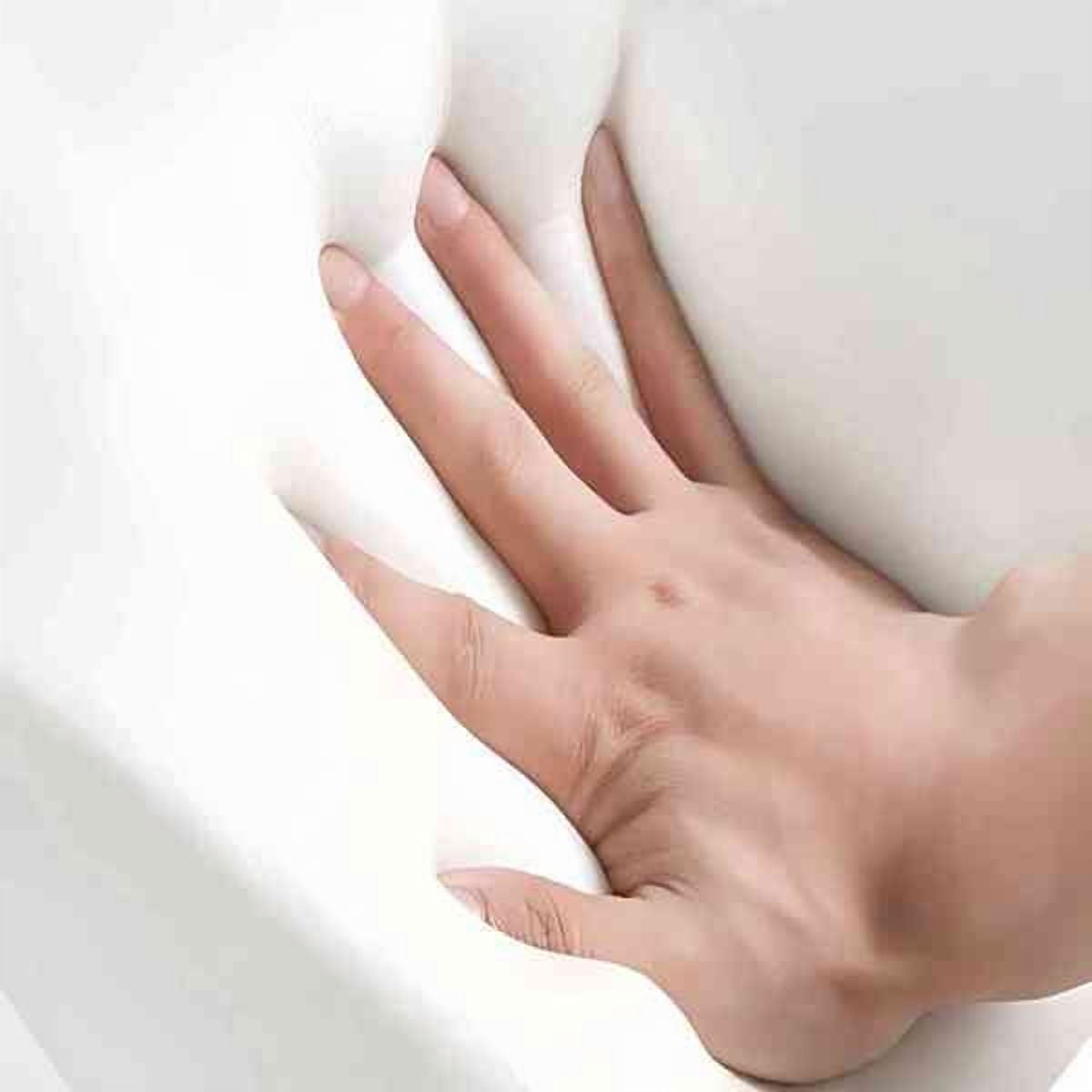 Twin Size Memory Foam 4" Ultra-Thin Mattress Topper, Triple-Layer , Anti-Slip, Breathable for Bunk Beds/Dorms/Small Spaces